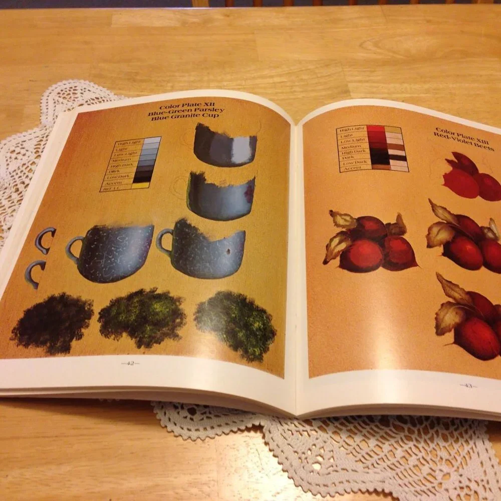Vintage Painting Instruction Booklet,  Color Thoughts and Theory